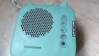 Crompton Insta Comfort Blower Room Heater with Adjustable Thermostats and 2000 Watt