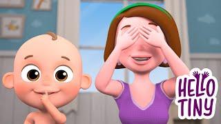 Peek A Boo Song - Baby Song & Nursery Rhyme