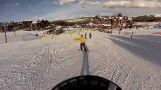 Breckenridge Skiing on Springmeier with Stewart,Cassie, Sable,and Kirby