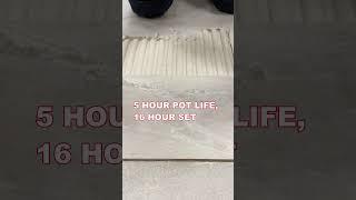 So smooth, so easy, so satisfying..with BAL SPF S1   #tiling #restoration #tiles #howto #satisfying