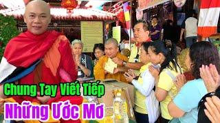 Tu Viện Minh Đạo Đón Hàng Nghìn Bà Con Khắp Mọi Nơi Về Chung Tay Viết Tiếp Những Ước Mơ #ChợViệtTV