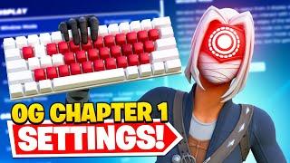 BEST OG Chapter 1 PC Keyboard & Mouse Settings, Sensitivity + Keybinds In Fortnite!