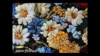 Вышивка Лентами - Полевые Цветы