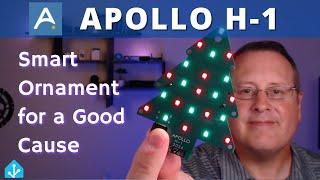 SMART Holiday Ornament from Apollo Automation. Get one and support charity!