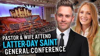 Pastor & Wife REACTION at Latter-day Saint Conference