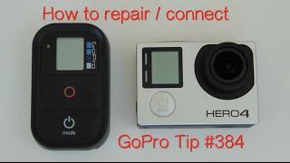 Hero4 / WiFi Remote - How To Pair / Connect - GoPro Tip #384 | MicBergsma
