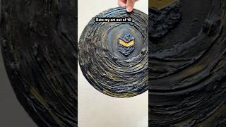 Islamic art in texture | Kaa’ba Painting #artshorts #shorts