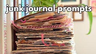 4 simple junk journal prompts for zero-inspiration days 