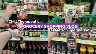 Chill Therapeutic Grocery Shopping Vlog at Metro Supermarket November 2024