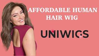 RAVEN HUMAN HAIR WIG REVIEW BY UNIWIGS- AFFORDABLE WIG