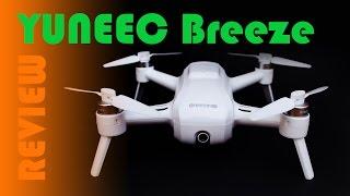 YUNEEC Breeze 4k Quadcopter Selfie Drone Review - It's Cheap but is it good?