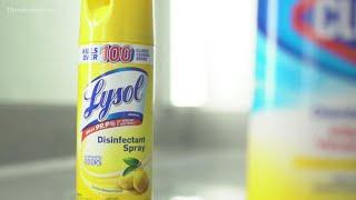 EPA approves two Lysol products as effective against killing coronavirus