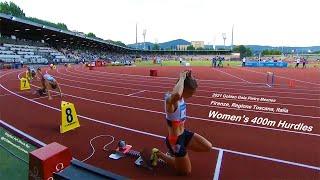 Women's 400m Hurdles.  2021 Golden Gala Pietro Mennea.  Firenze, Regione Toscana, Italia.  10/6/2021