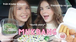 MUKBANG | Zukunftspläne - Streit in Freundschaften - jung Mama werden | minimalromi