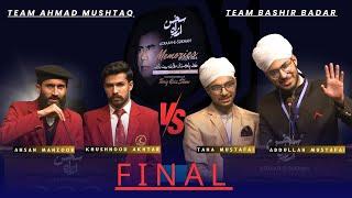 GRAND FINAL | Azrah E Sukhan (BAIT BAZI) | Season 01 | Team Bashir Badar VS Team Ahmad Mushtaq