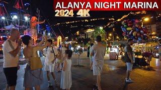 alanya city marina tour 2024 june ! alanya antalya turkey holiday turkey travel 4k 60 fps