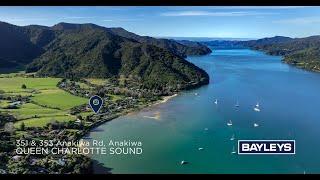 351 & 353 Anakiwa Rd, Anakiwa, Queen Charlotte Sound  - 4K