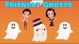 Friendly Ghosts  | Fun Halloween Song for Kids | Preschool Ghost Song