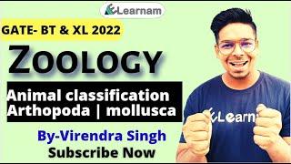 GATE-2022 | Animal classification | Cnidaria | Arthropoda | Mollusca | Lifescience | Virendra Singh