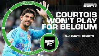 Thibaut Courtois says he WON’T PLAY for Belgium under Domenico Tedesco  | ESPN FC