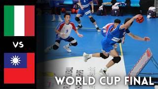 WORLD CUP 2023 FINAL // Italy vs Taiwan ( World Tchoukball Championship Men 2023 ; Full Match )