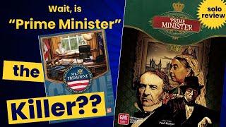 How "Prime Minister" (GMT 2023) replaced "Mr. President" in my Collection: A Solitarius Review