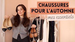 LES 6 BASIQUES CHAUSSURES POUR L' AUTOMNE | Garde robe Capsule | Lauriane Villa