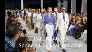 RALPH LAUREN   Spring 2025 Fashion Show  in the Hamptons