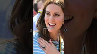 Why does Princess Catherine wear three rings on her finger