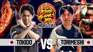 SF6 ▰TOKIDO (KEN) VS TORIMESHI (DHALSIM) ▰ High Level Gameplay  streetfighter6