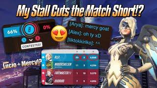 My Stall Cuts the Match Short!?  - Mercy Gameplay & Commentary - Overwatch 2 (Season 11)