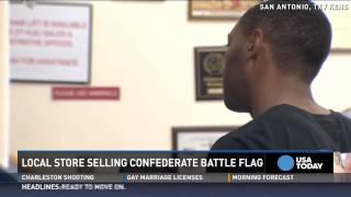 Man buys confederate flag with plans to burn it