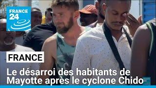 Le désarroi des habitants de Mayotte après le passage du cyclone Chido • FRANCE 24