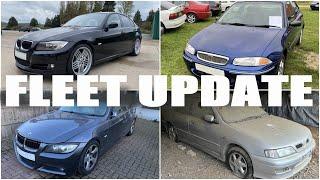 FLEET UPDATE - Alpina D3 BiTurbo, E90 BMW 330i, Nissan Primera GT & R3 Rover 214i