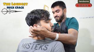 The Great Indian Head Massage By Handsome Barber Sajid Ansari | ASMR | Deep Tissue Massage