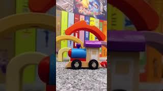Wooden  Rainbow Math Train Toys For Kids / Kids Math Early Learning Toys