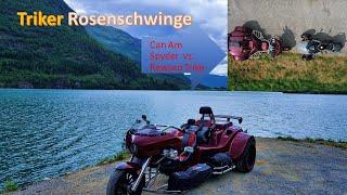 Reverse Trike Can Am Spyder F3 vs Rewaco Classic Trike RF1 fahren, für Anfänger 10 P. Check