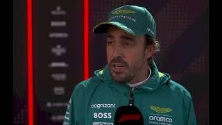 Fernando Alonso Post Qualifying Interview Belgian Grand Prix 2024 | Starting P8