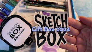 What's inside the Sketchbox Gift Box for 2024