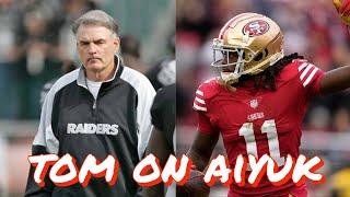 Former Raiders OC Tom Walsh Explains Why the 49ers Should Trade Brandon Aiyuk