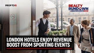 London hotels enjoy revenue boost from sporting events