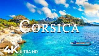 FLYING OVER CORSICA (4K UHD) - Relaxing Music Along With Beautiful Nature Video - 4K Video ULTRA HD