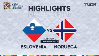 HIGHLIGHTS - Eslovenia vs Noruega | UEFA Nations League 2024 | TUDN