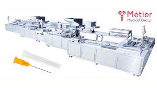 Metier Medical Automatic Hypodermic Needle Assembly Machine