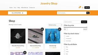 Jewelry Store - Best WordPress WooCommerce Theme