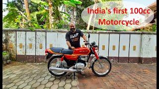 Ind Suzuki AX 100 - India's first 100 cc motorcycle | Never out of fashion