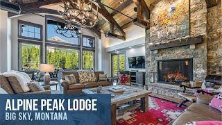 Alpine Peak Lodge Tour: Big Sky, Montana