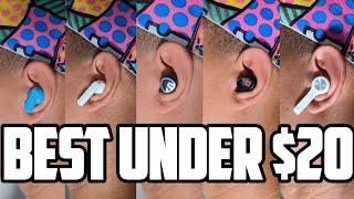 Best budget earbuds in (2022) to buy: UNDER $20! (MIC TEST INCLUDED)