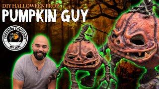 DIY Halloween Prop: Pumpkin Guy