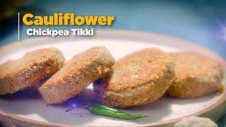 How To Make Cauliflower Chickpea Tikki - Healthy Vegetarian Food Recipe - Zee Zest